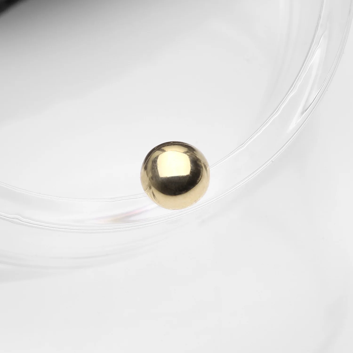 14 Karat Gold OneFit Threadless Dome Top Part - Image 2