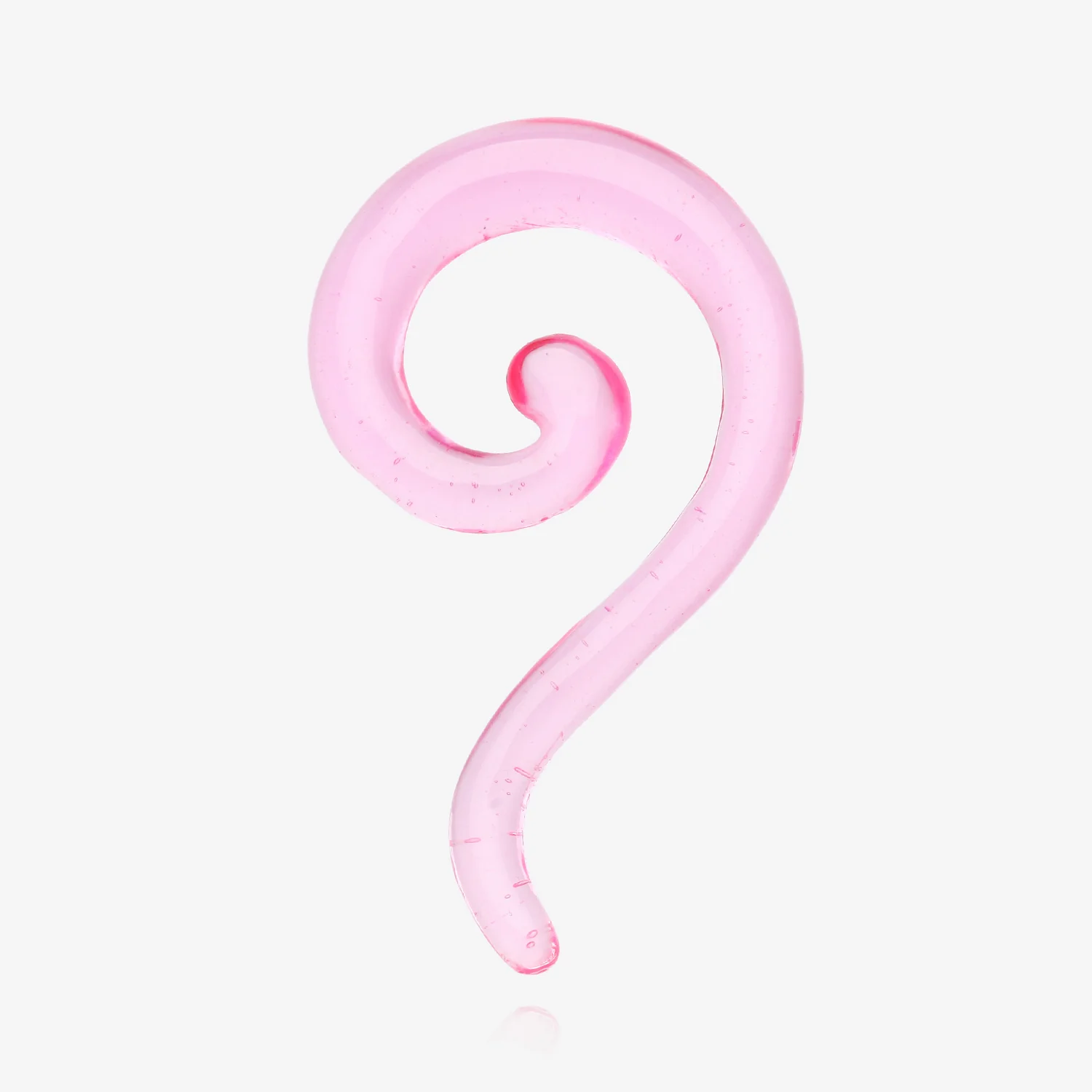A Pair of Claw Hook Acrylic Ear Gauge Taper Hanger