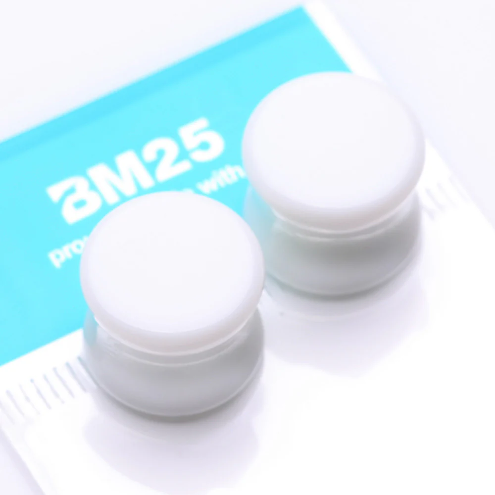 A Pair of Flat Glass Double Flared Plug - Image 4