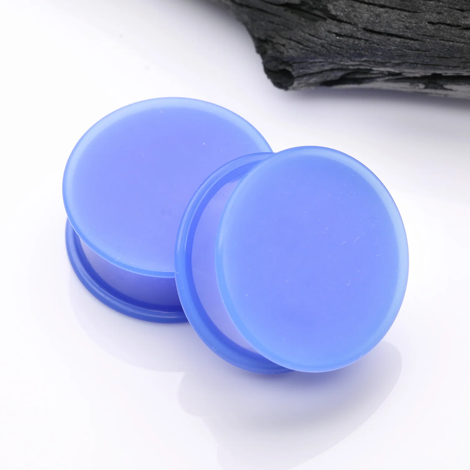 A Pair Of Soft Silicone Double Flared Plug - Image 2