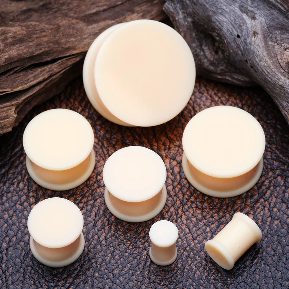 A Pair Of Soft Silicone Double Flared Plug - Image 3