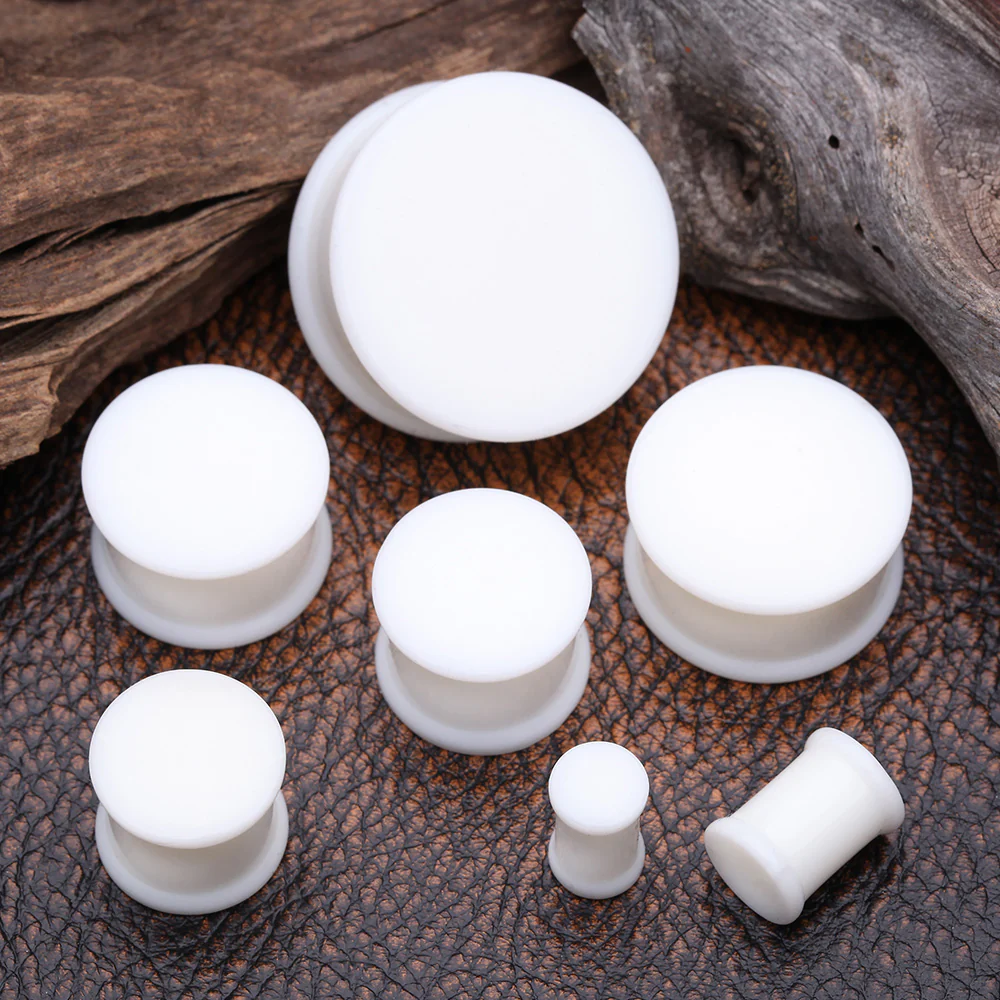 A Pair Of Soft Silicone Double Flared Plug - Image 3