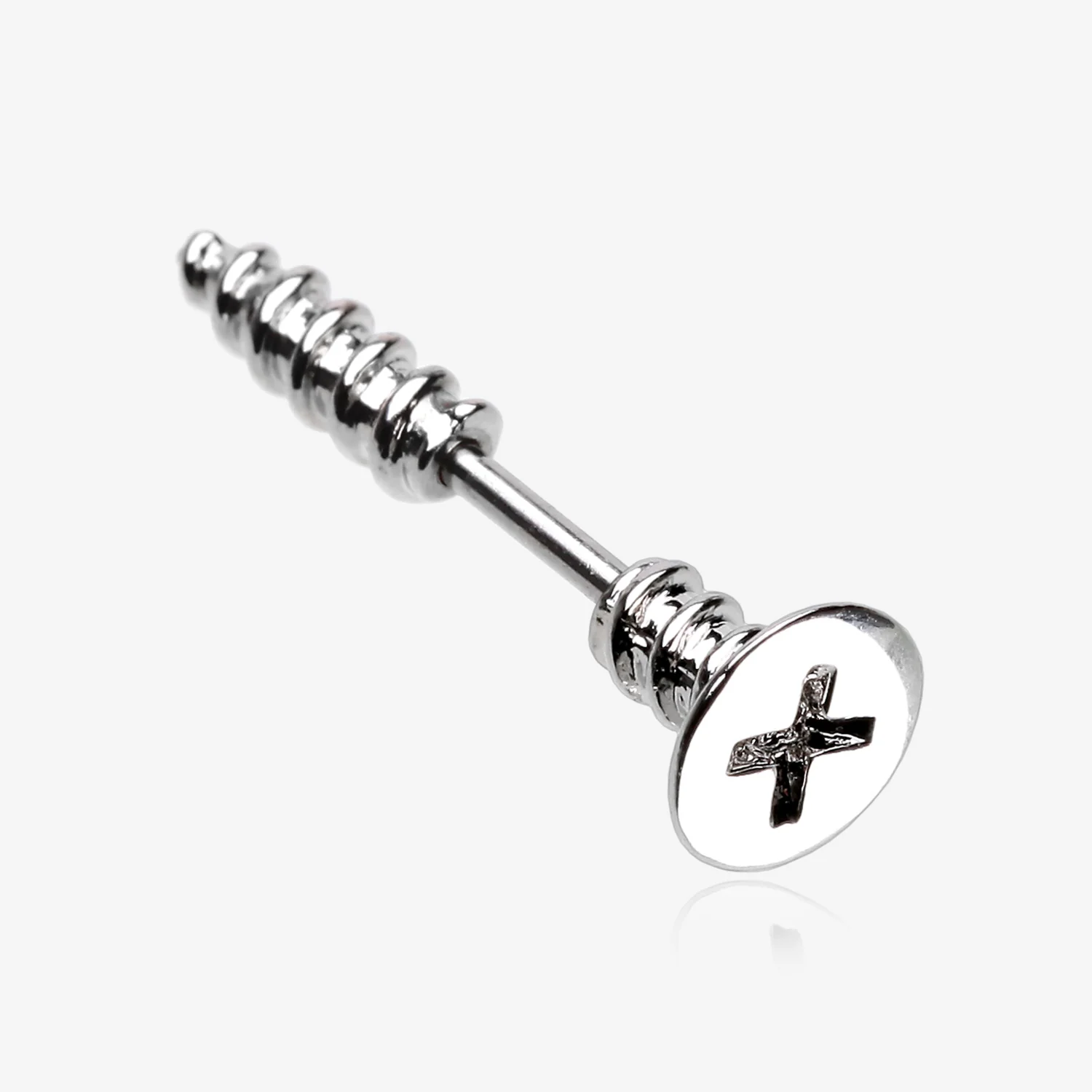 A Pair of Steel Screw Bolt Fake Taper