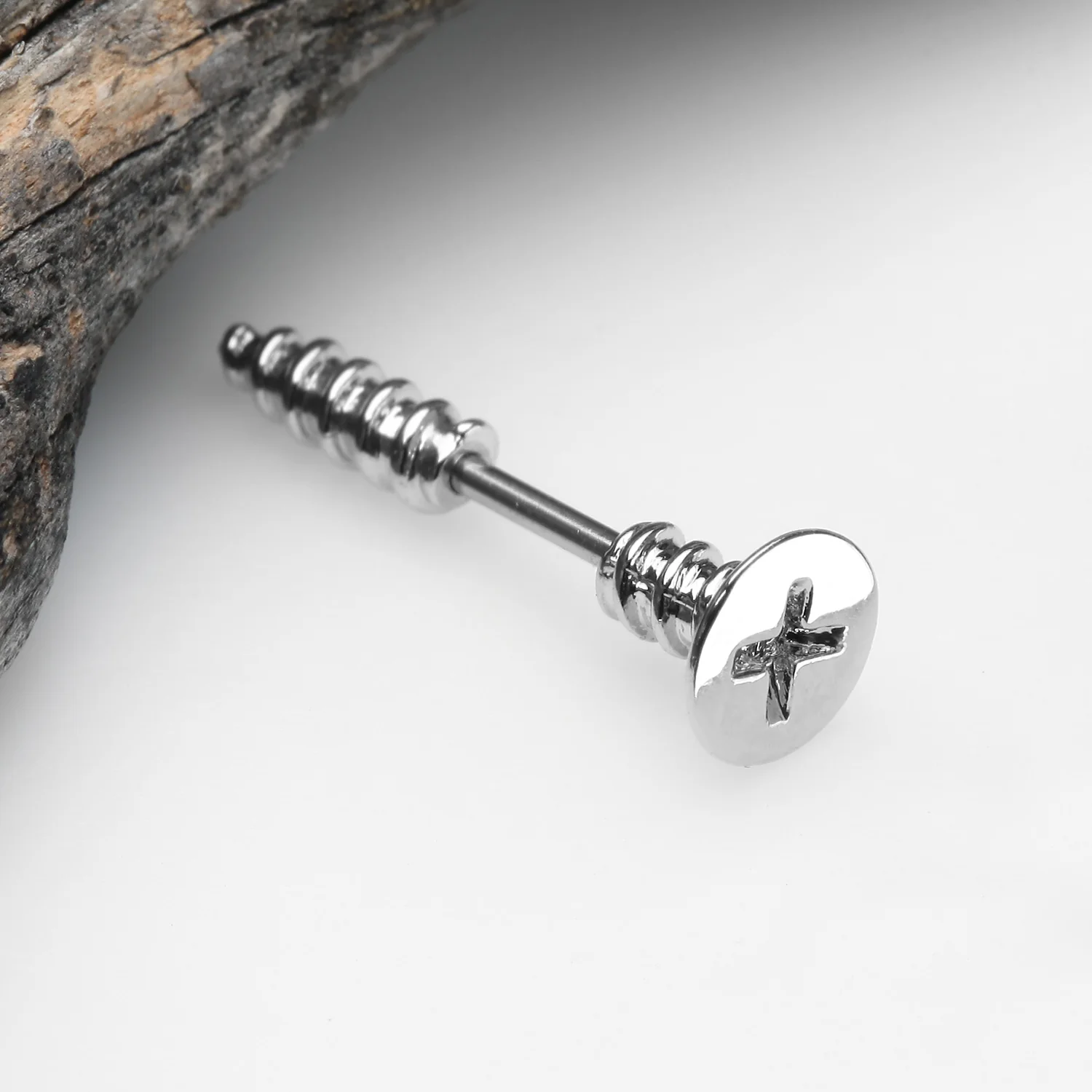 A Pair of Steel Screw Bolt Fake Taper - Image 2