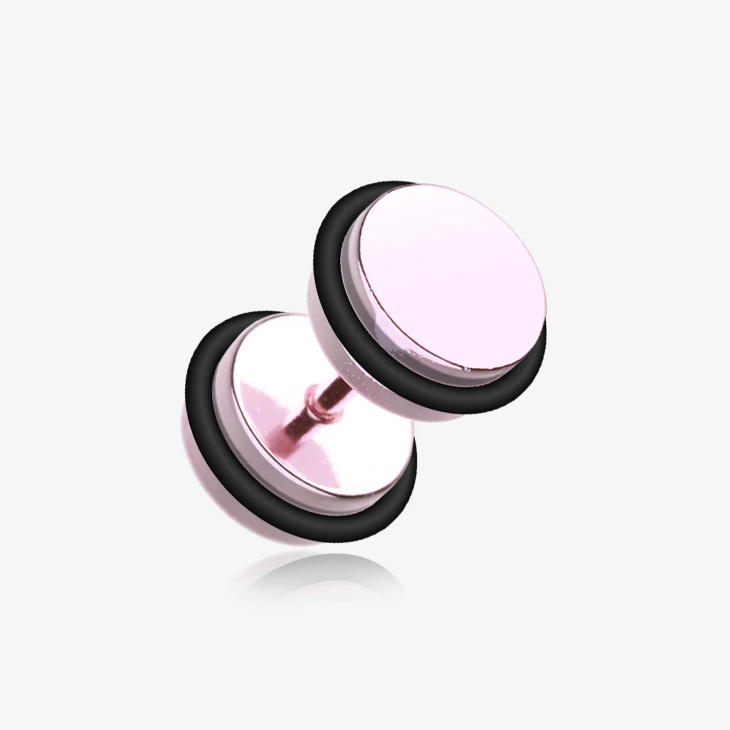A Pair of Vibrant E-Coat Basic Fake Plug with O-Rings