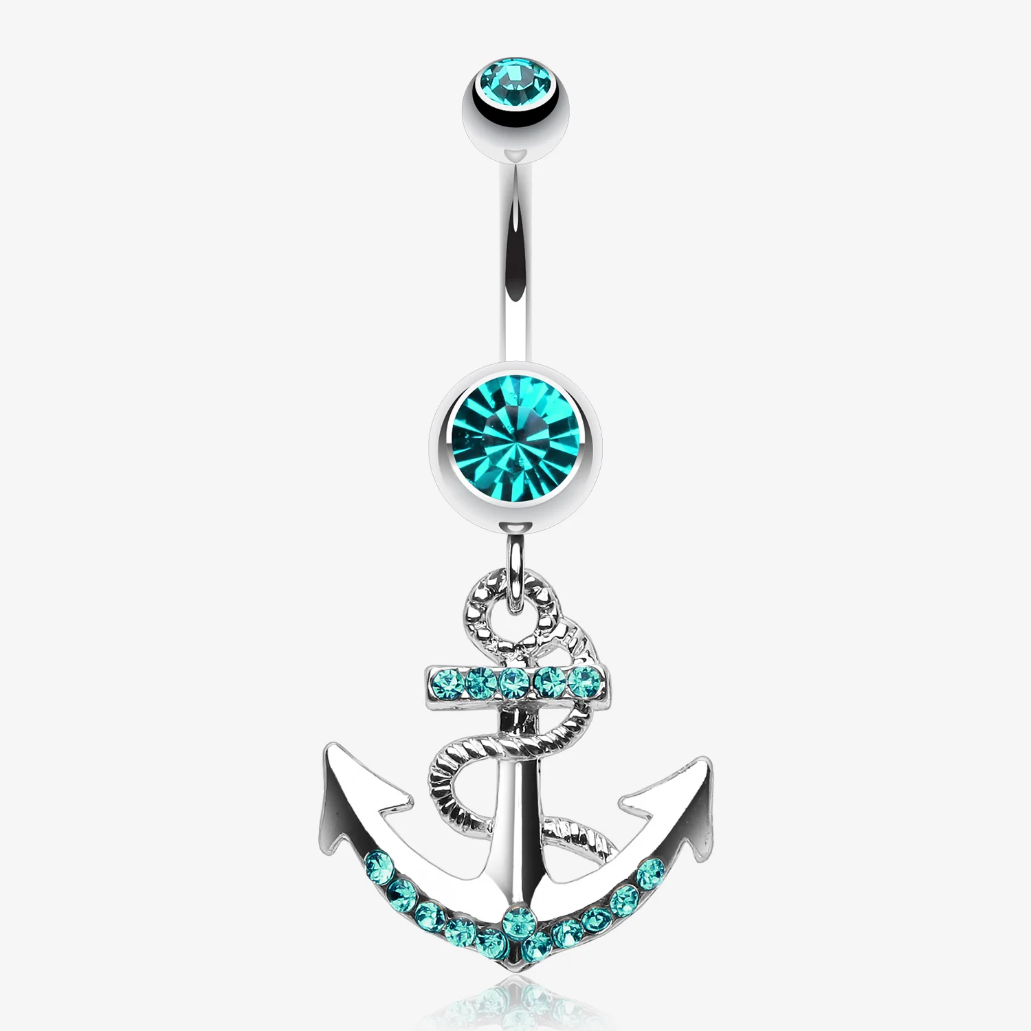 Anchor Dock Belly Button Ring