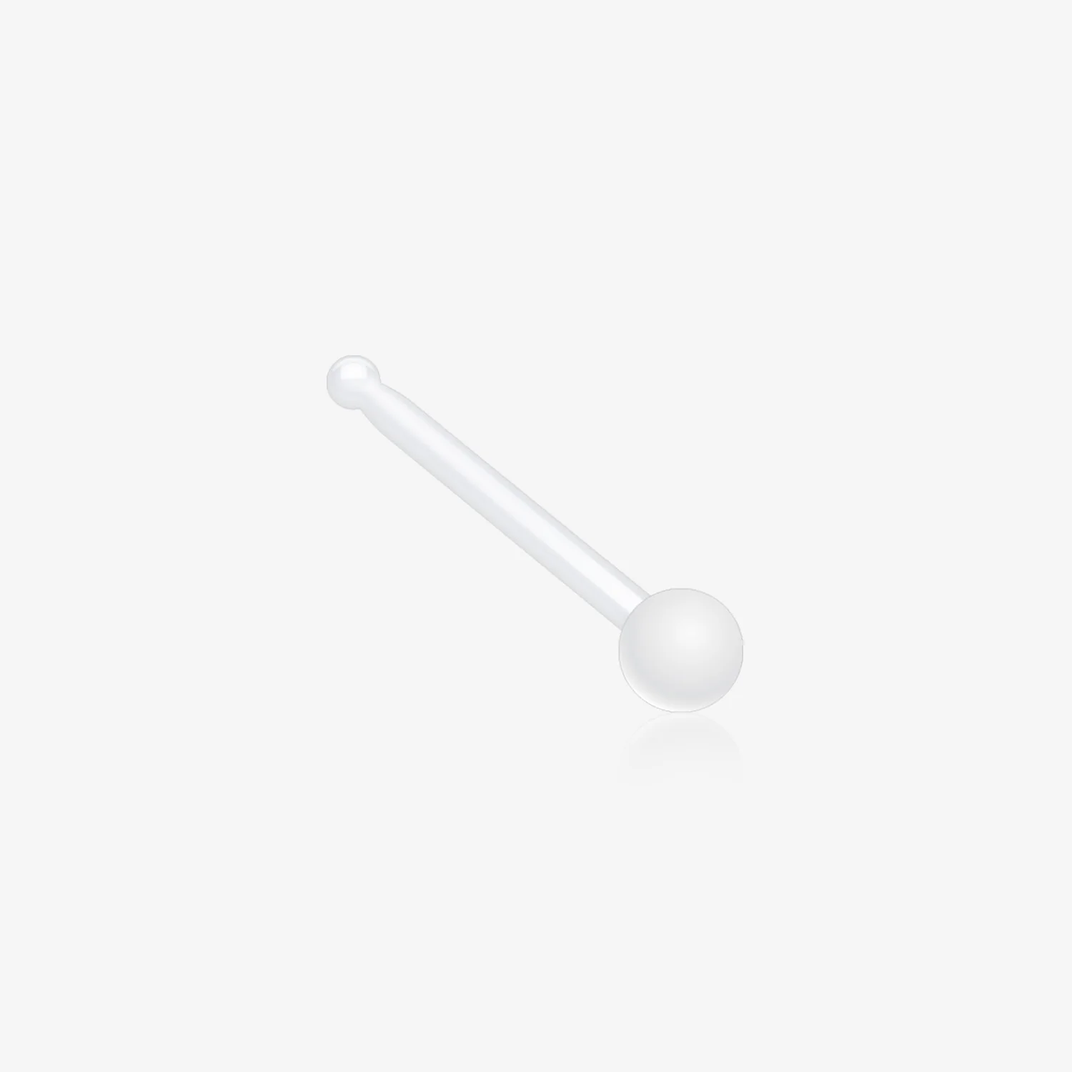Ball Top Clear UV Acrylic Nose Stud Retainer