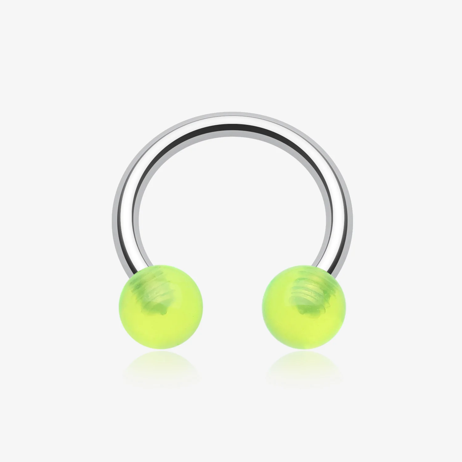 Basic UV Acrylic Horseshoe Circular Barbell