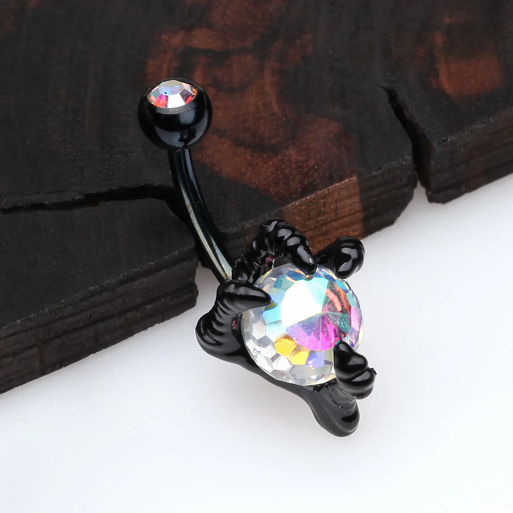 Blackline Dragon's Claw Paragon Belly Button Ring - Image 3