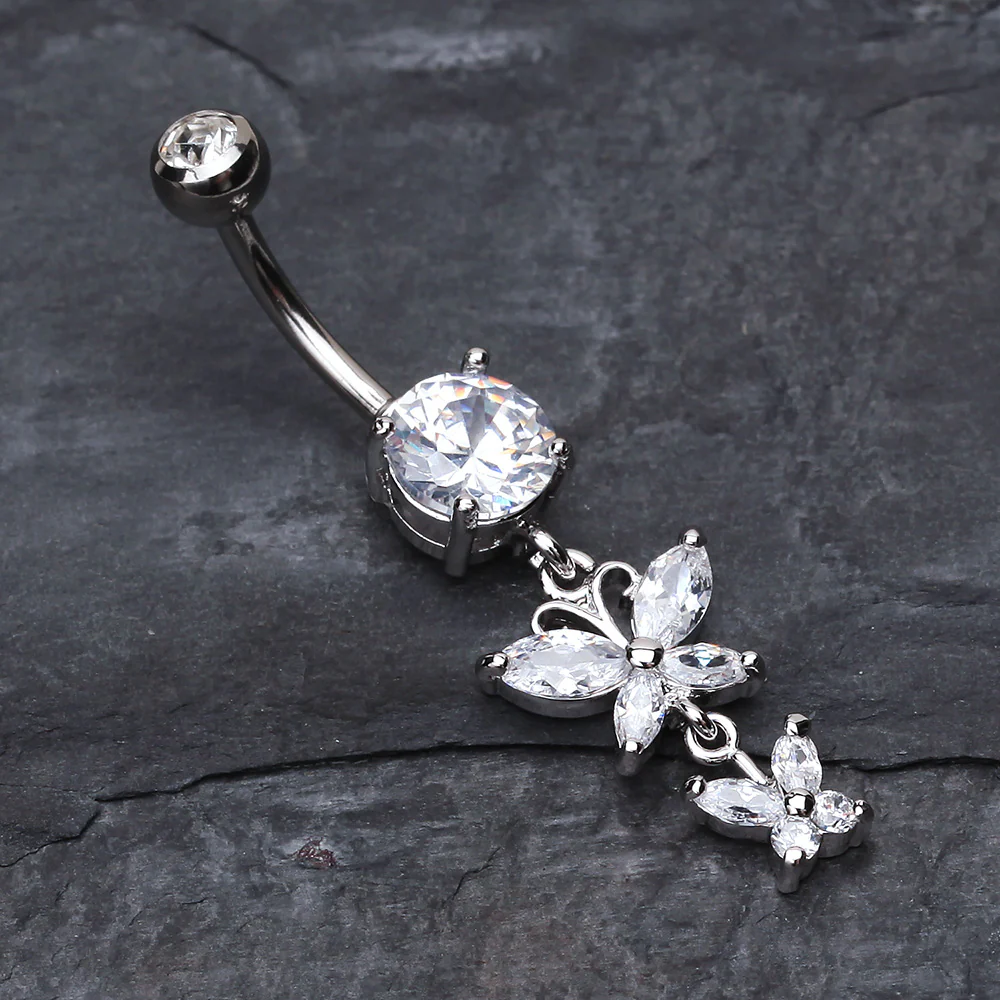 Butterfly Besties Belly Button Ring - Image 3