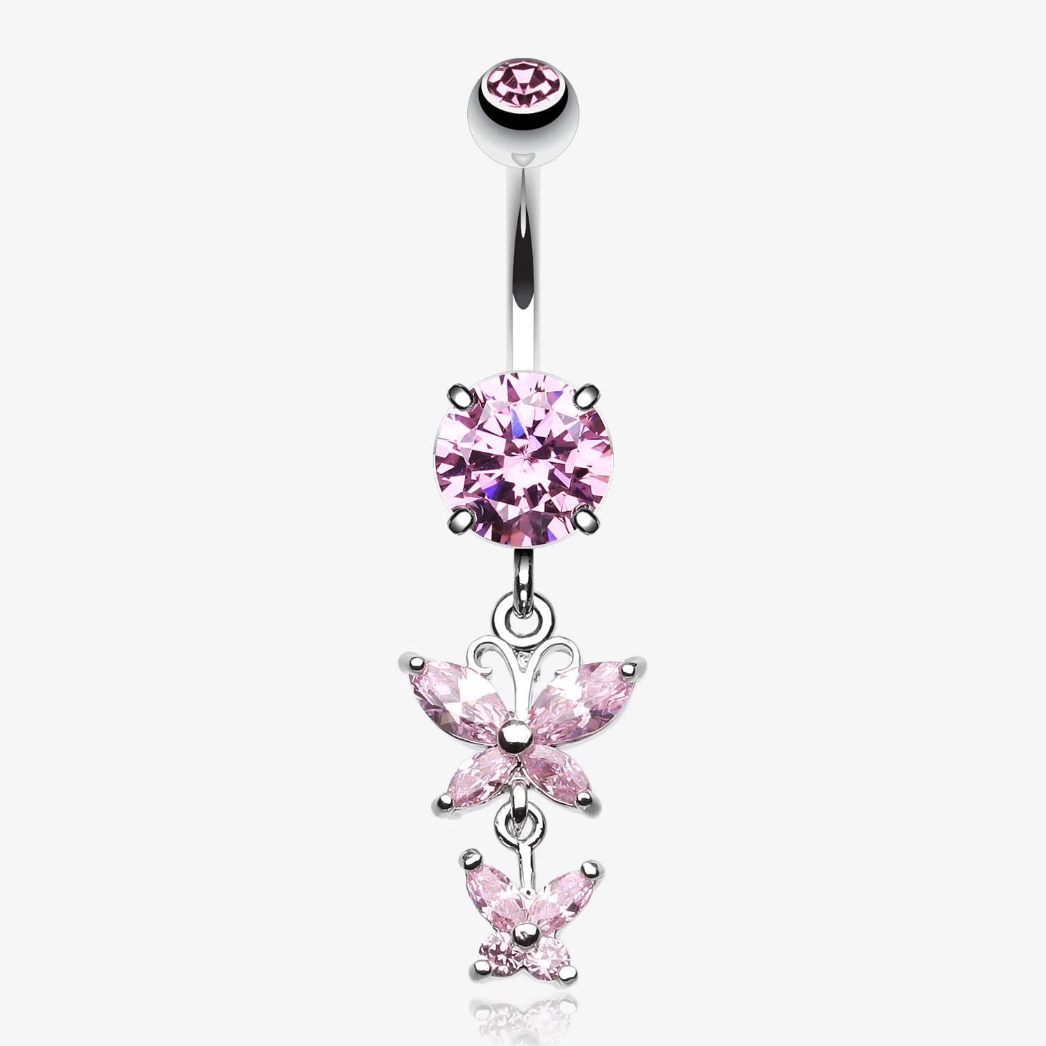 Butterfly Besties Belly Button Ring