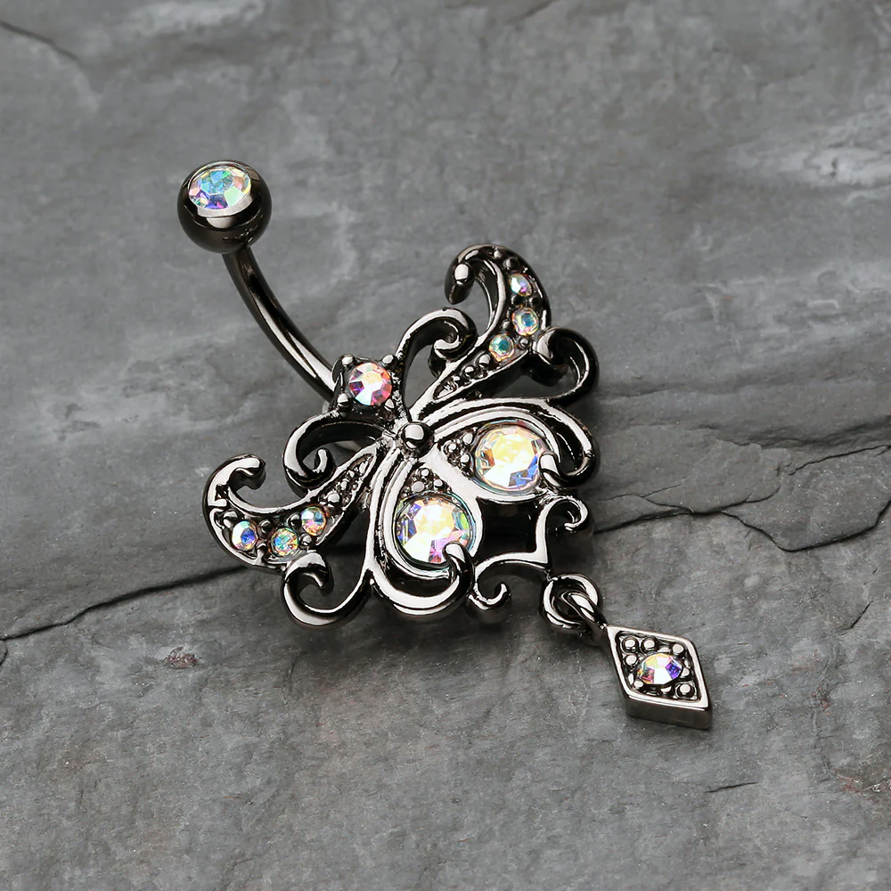 Butterfly Glorieux Belly Button Ring - Image 3