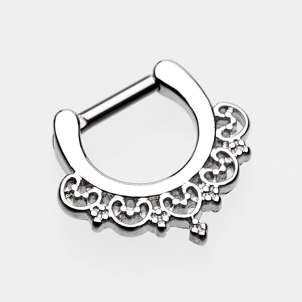Celestial Filigree Septum Clicker - Image 3