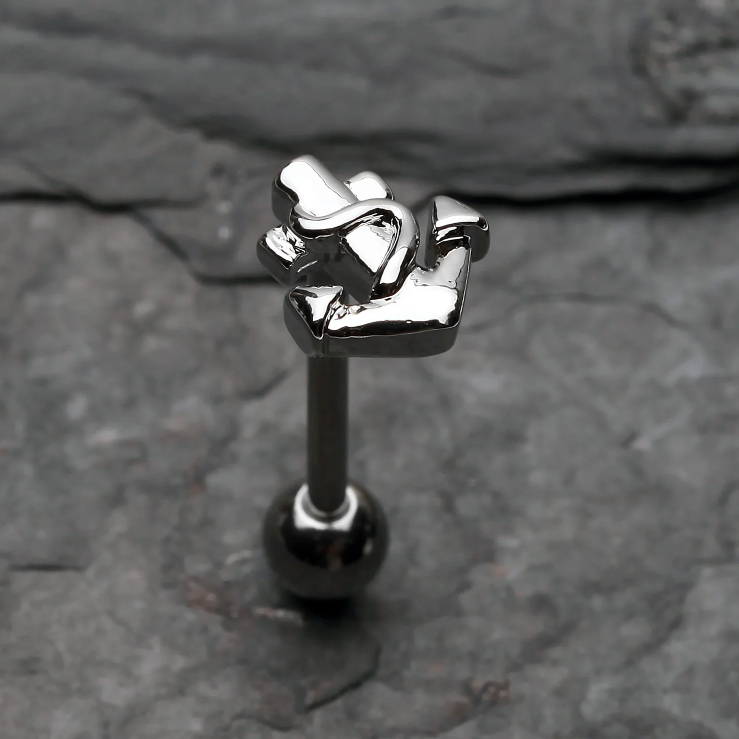 Classic Anchor Steel Barbell - Image 2
