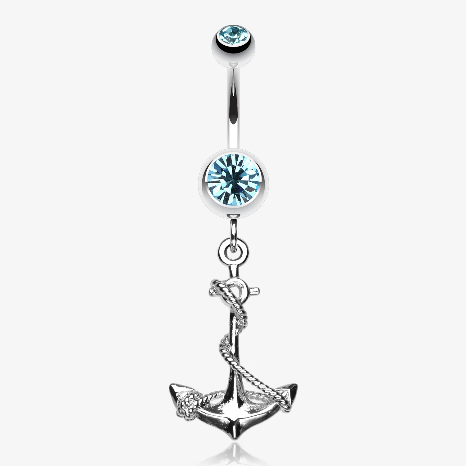 Classic Rope Anchor Belly Ring