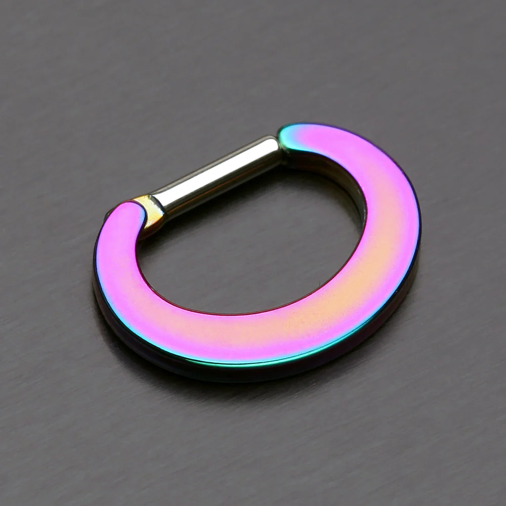 Colorline Basic Steel Loop Septum Clicker - Image 3