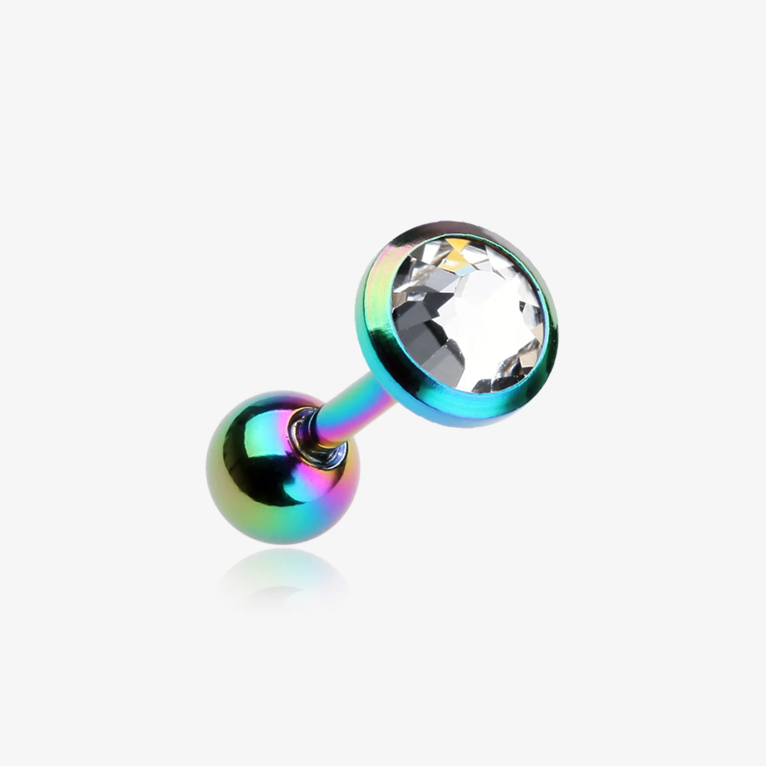 Colorline Gem Sparkle Cartilage Tragus Earring