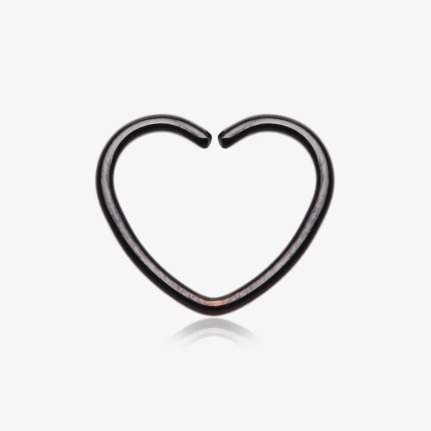 Colorline Heart Bendable Twist Hoop Ring