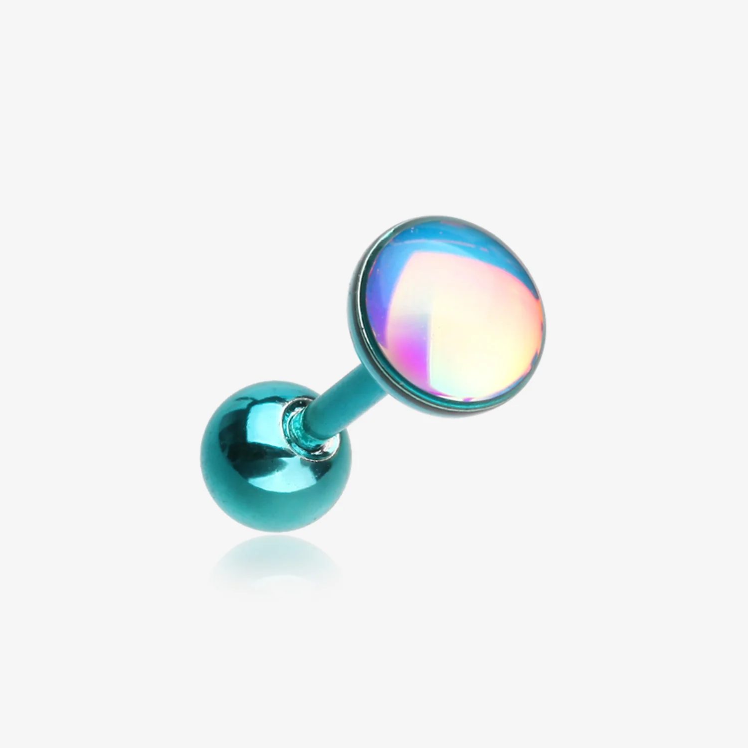 Colorline Iridescent Revo Sparkle Cartilage Tragus Barbell