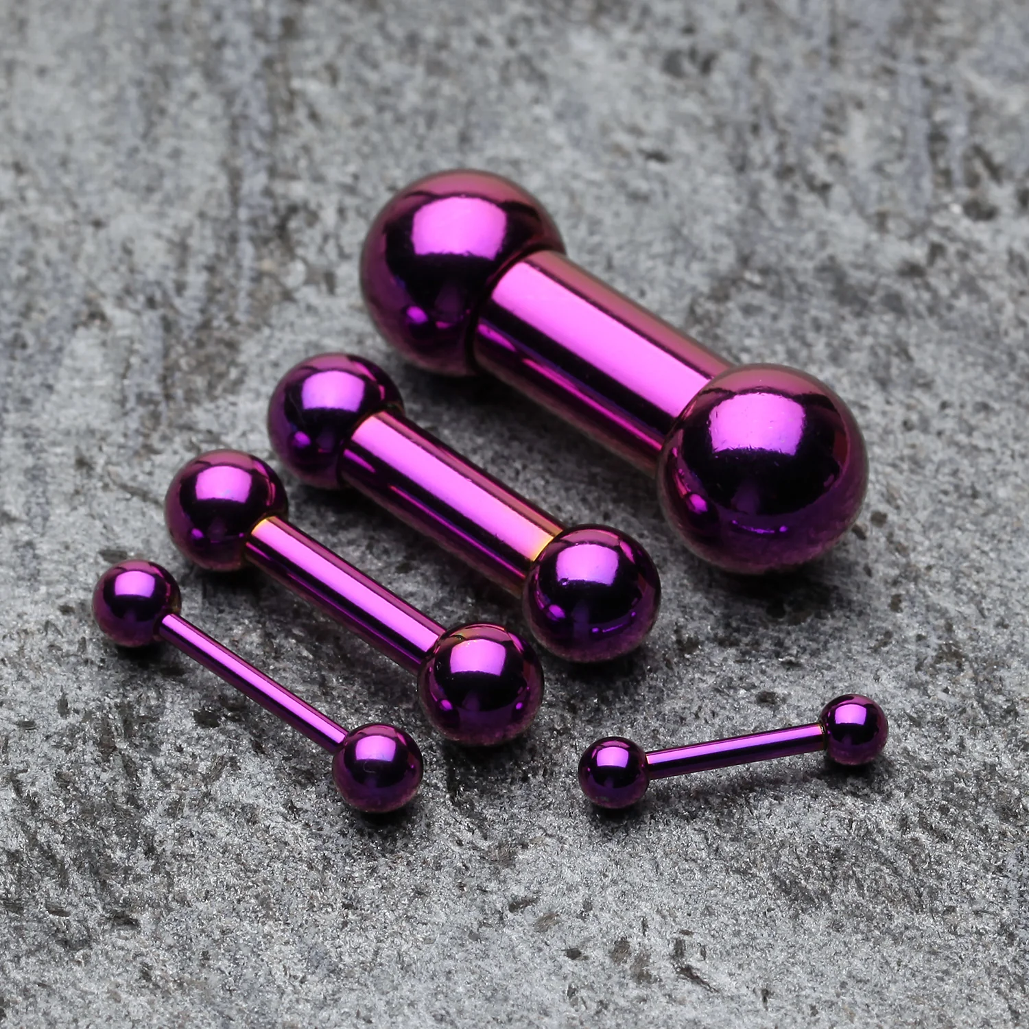 Colorline PVD Basic Steel Barbell - Image 2