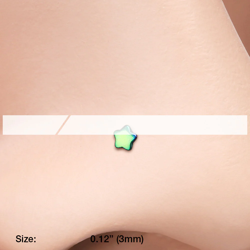 Colorline Star Nose Screw Ring - Image 3