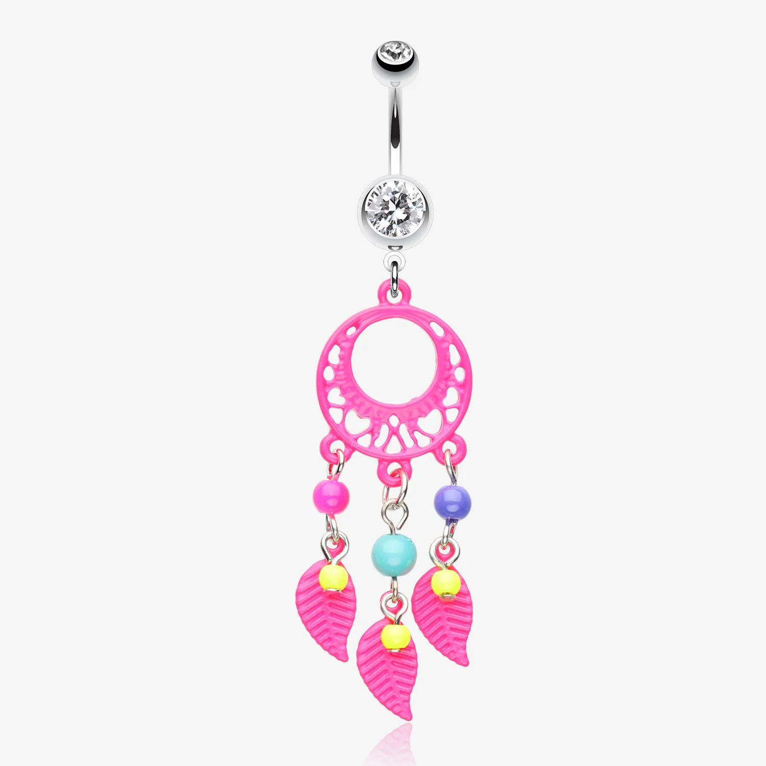 Enchanted Loop Dream Catcher Belly Ring