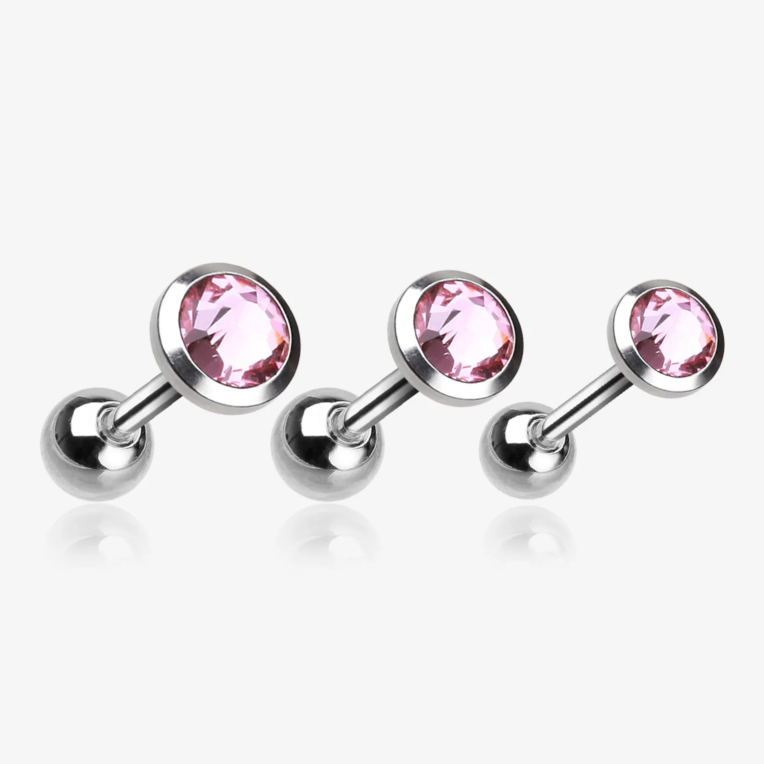Gem Sparkle Cartilage Tragus Earring - Image 2