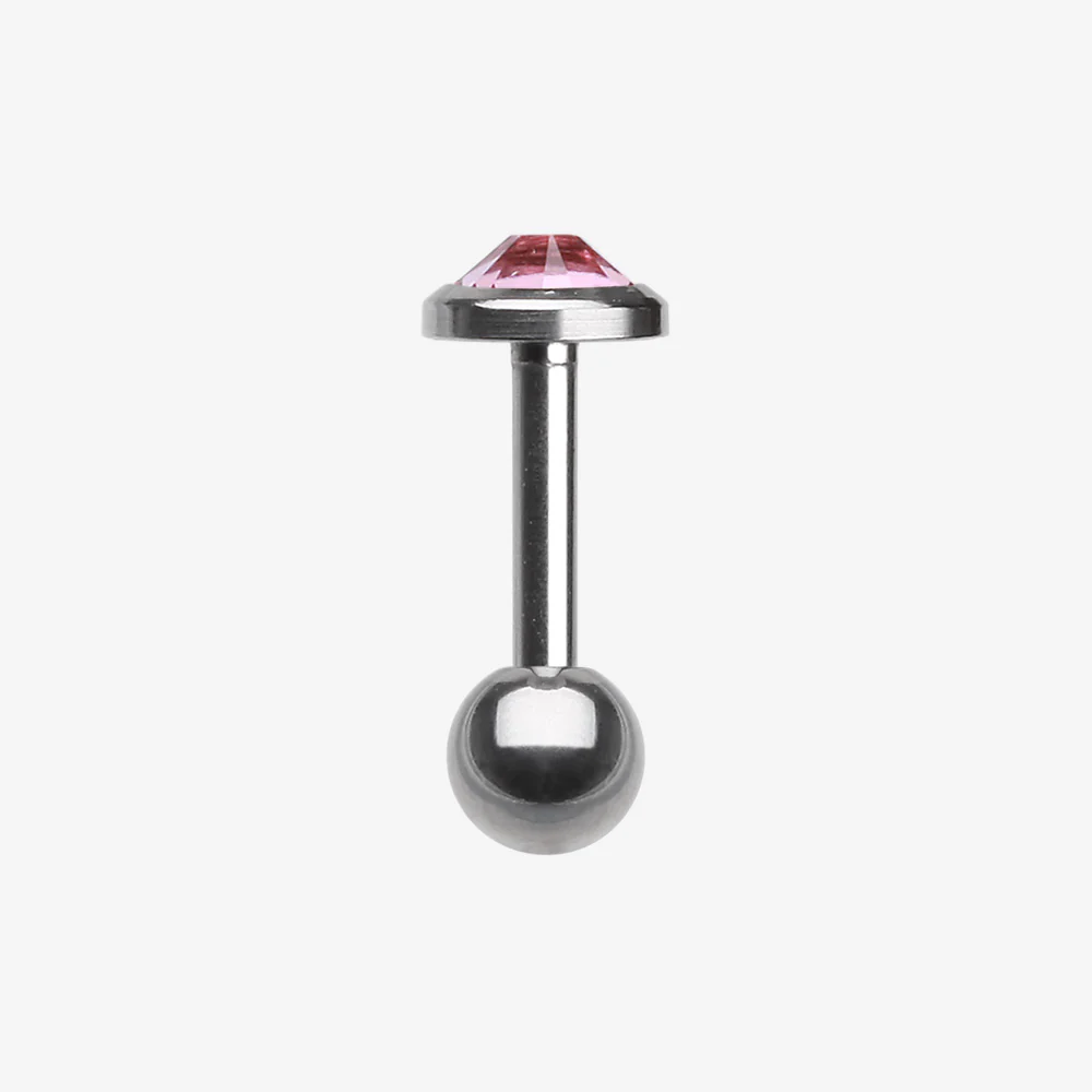 Gem Sparkle Cartilage Tragus Earring - Image 4