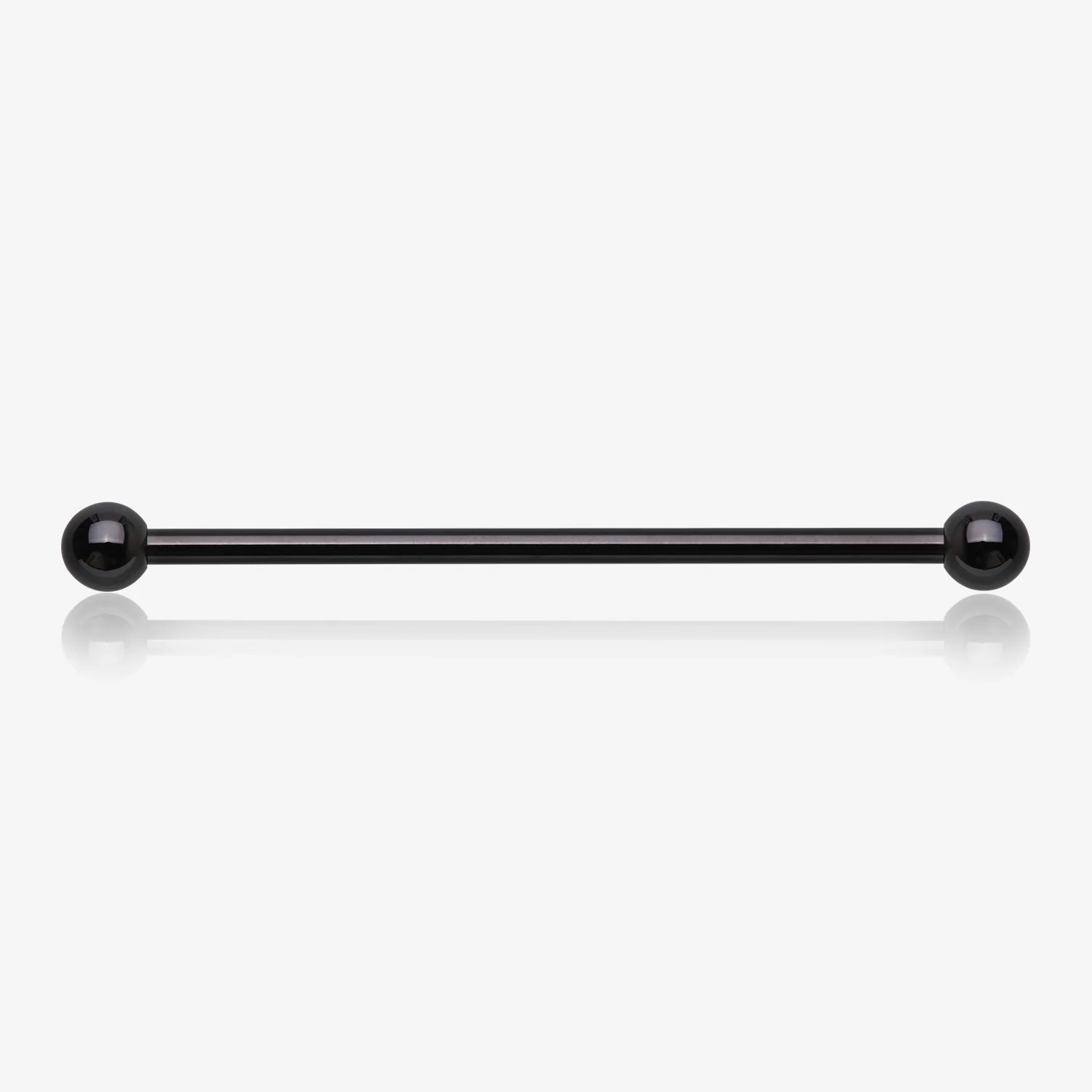 Implant Grade Titanium Blackline Internally Threaded Basic Industrial Barbell