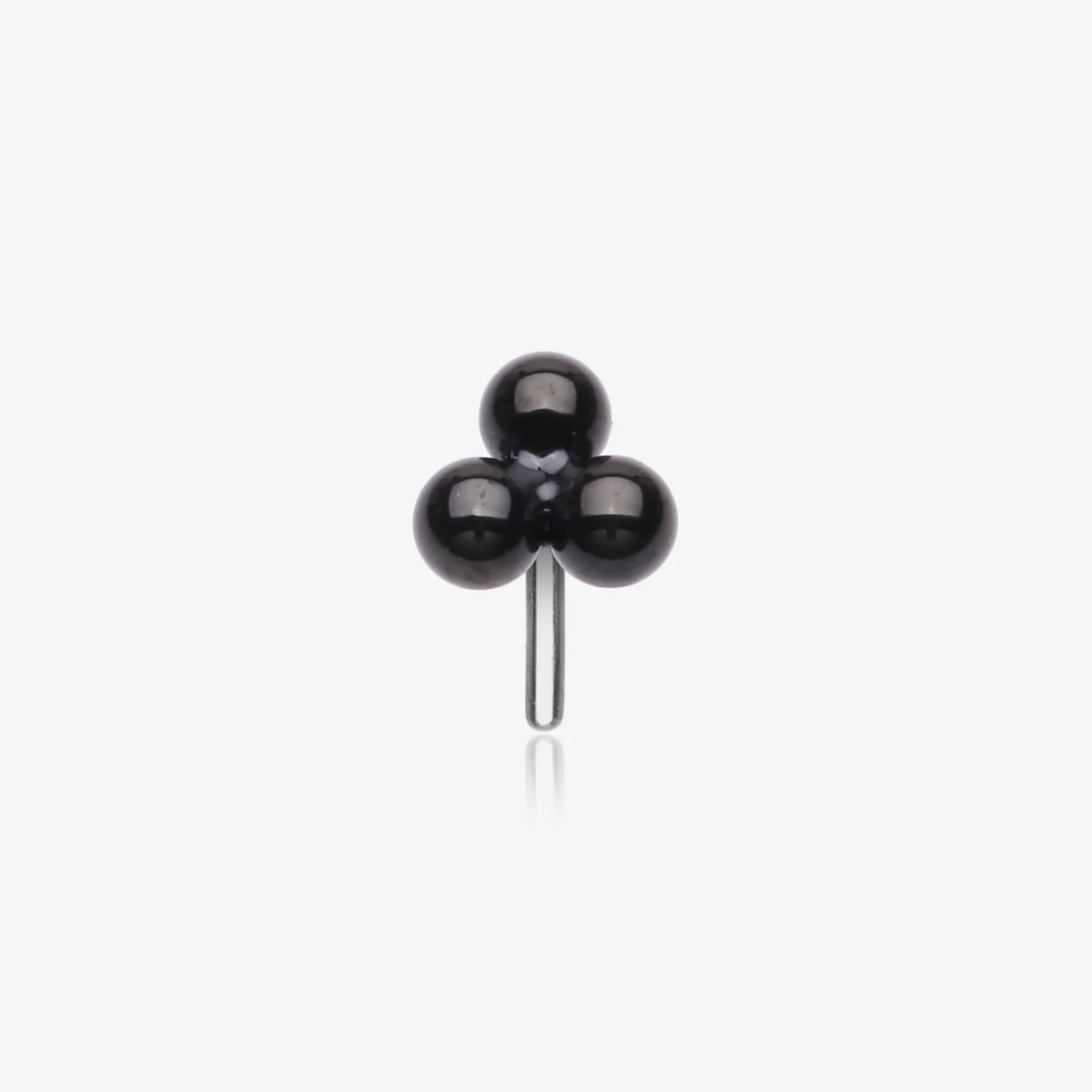 Implant Grade Titanium OneFit Threadless Blackline Trinity Bali Beads Top Part