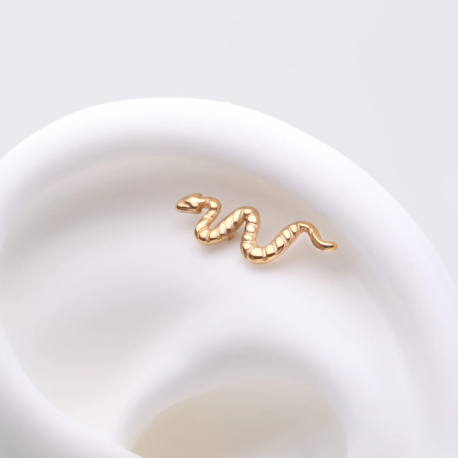 Implant Grade Titanium OneFit Threadless Golden Snake Top Part - Image 2