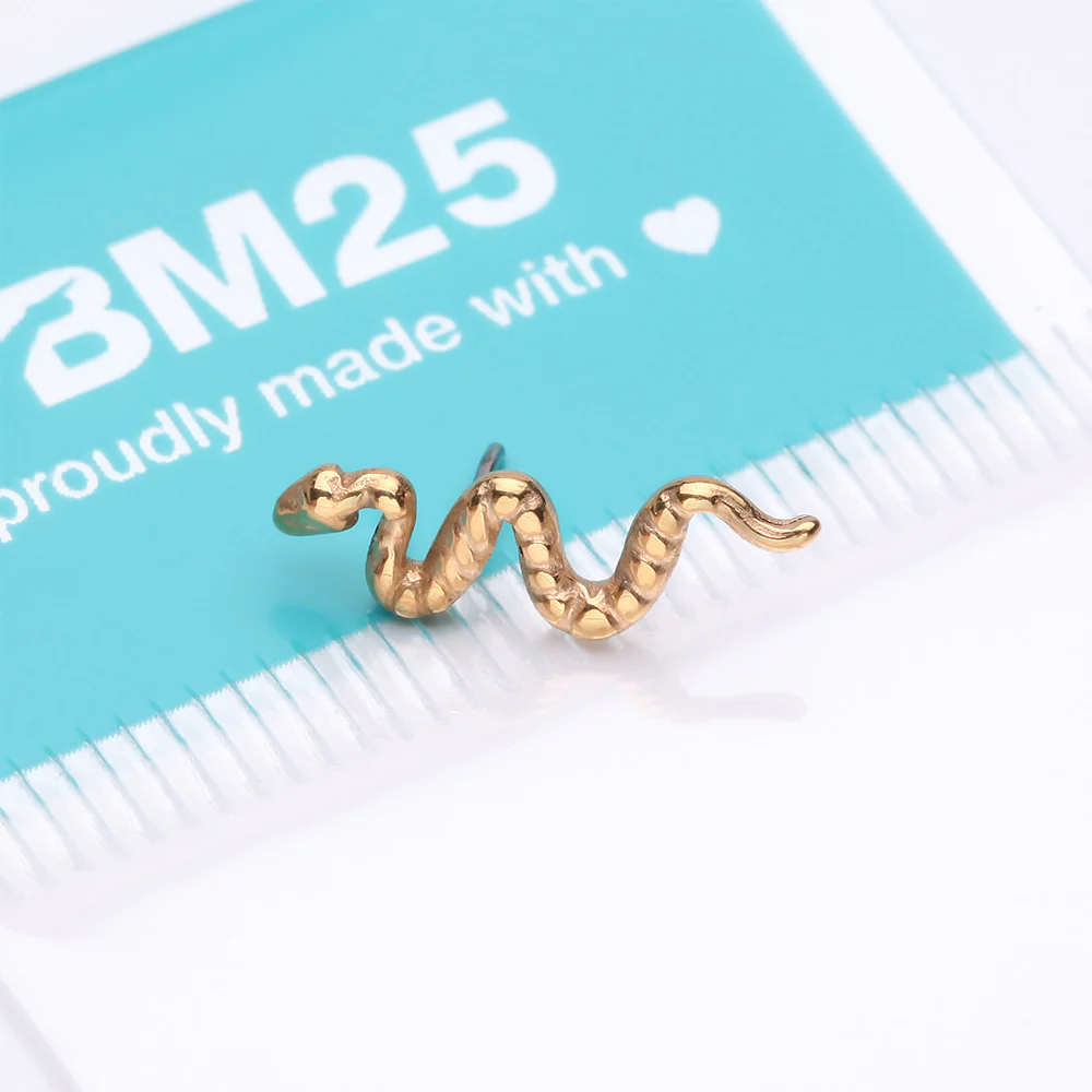 Implant Grade Titanium OneFit Threadless Golden Snake Top Part - Image 4