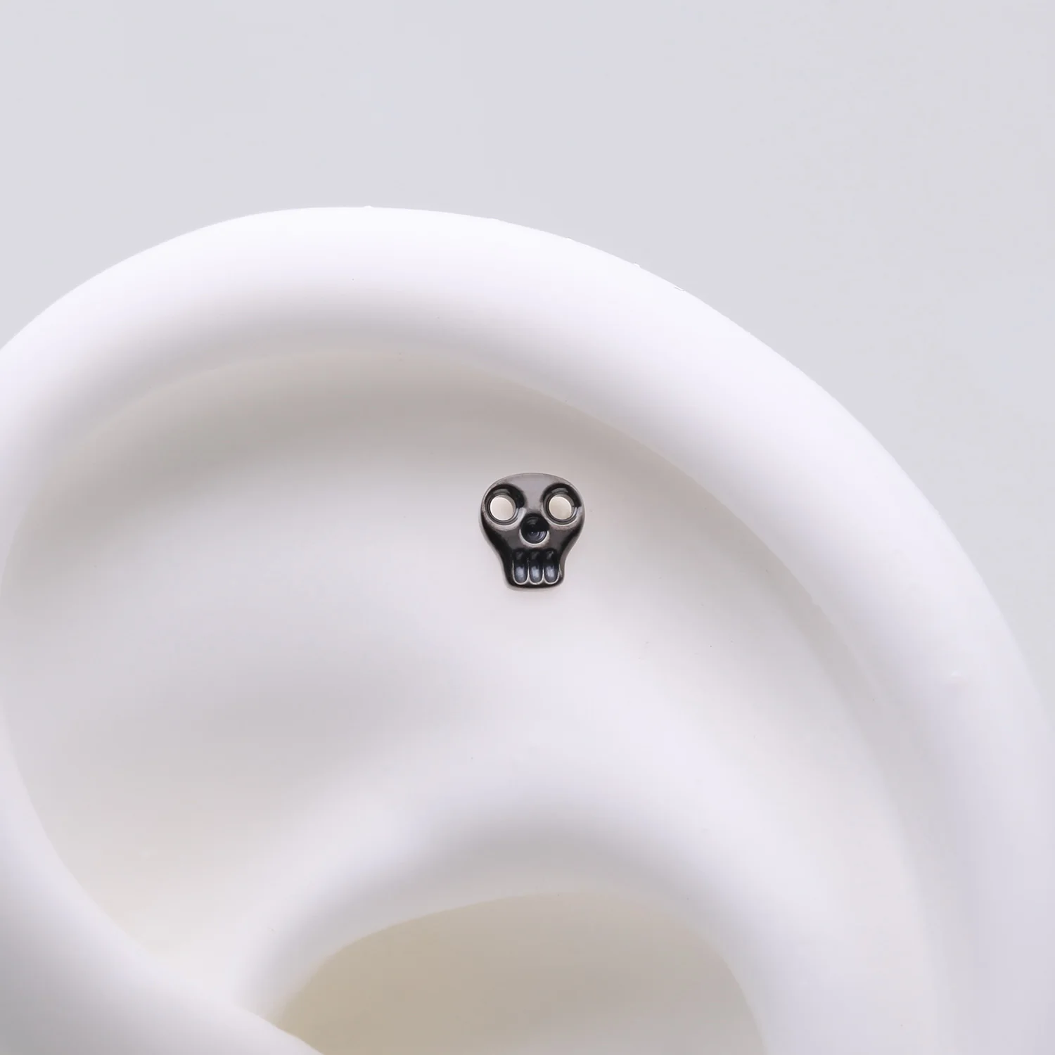 Implant Grade Titanium OneFit Threadless Blackline Hollow Skull Top Part - Image 2