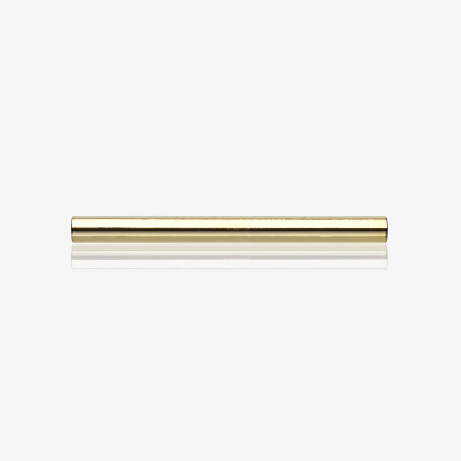 Implant Grade Titanium OneFit Threadless Golden Barbell Bar Part