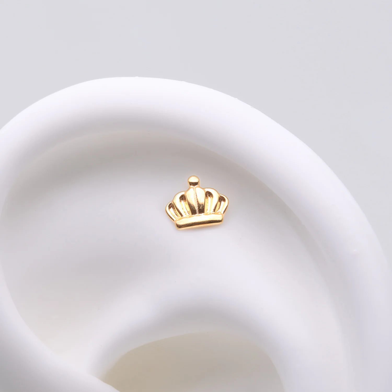 Implant Grade Titanium OneFit Threadless Golden Royal Crown Top Part - Image 2