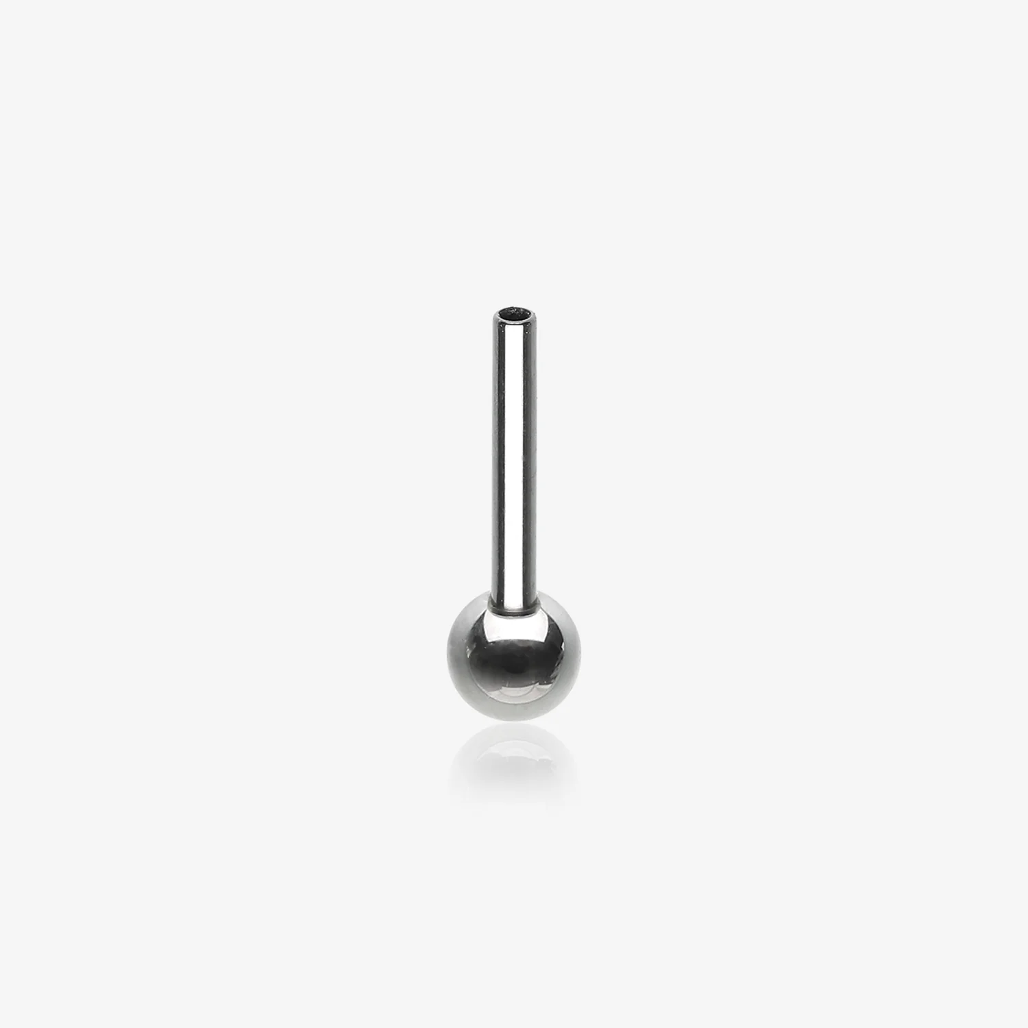 Implant Grade Titanium OneFit Threadless Barbell with One Side Fixed Ball End Bar Part