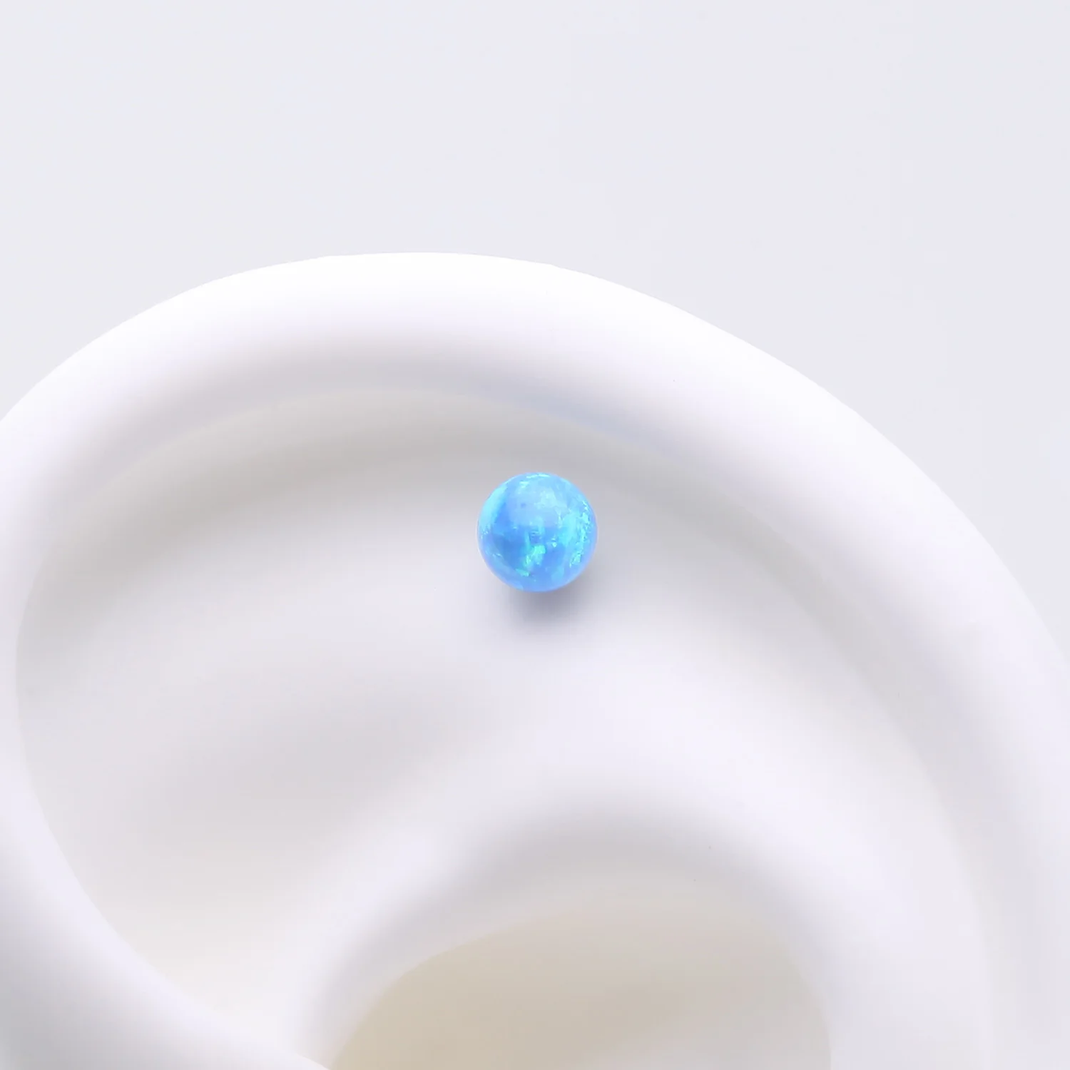 Implant Grade Titanium OneFit Threadless Fire Opal Ball Top Part - Image 2
