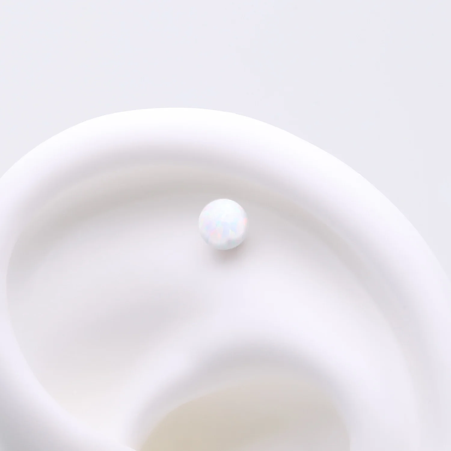 Implant Grade Titanium OneFit Threadless Fire Opal Ball Top Part - Image 2