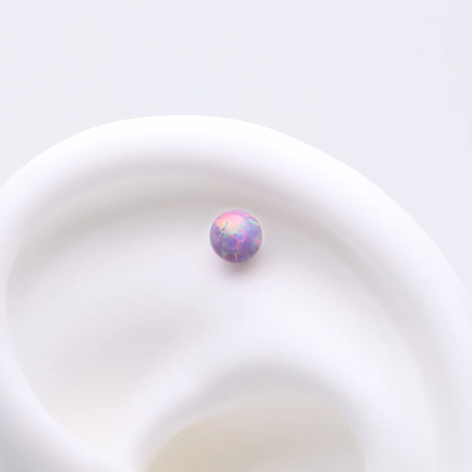Implant Grade Titanium OneFit Threadless Fire Opal Ball Top Part - Image 2