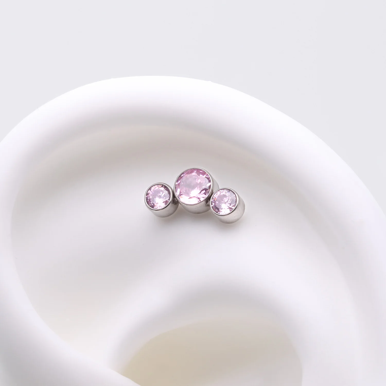 Implant Grade Titanium OneFit Threadless Journey Sparkle Trio Top Part - Image 2