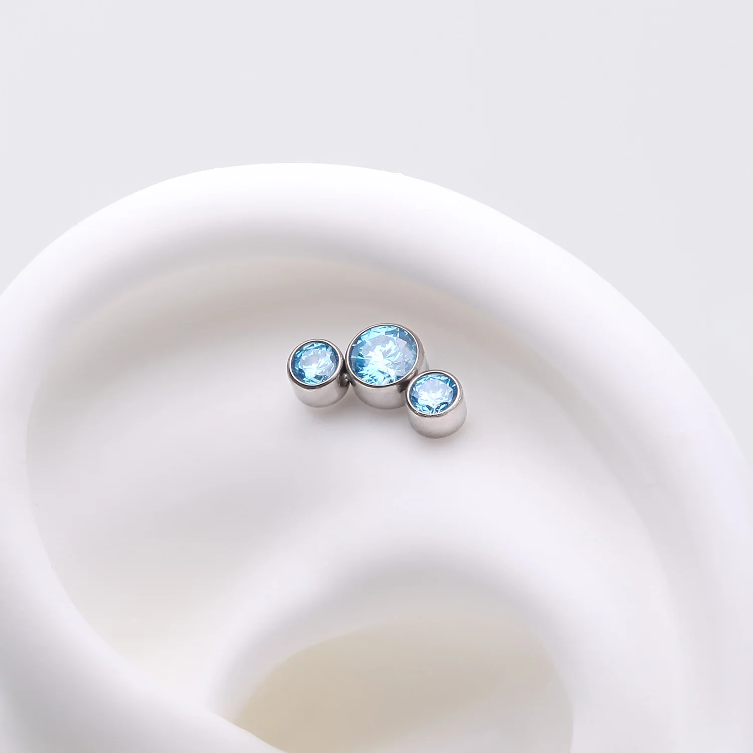 Implant Grade Titanium OneFit Threadless Journey Sparkle Trio Top Part - Image 2
