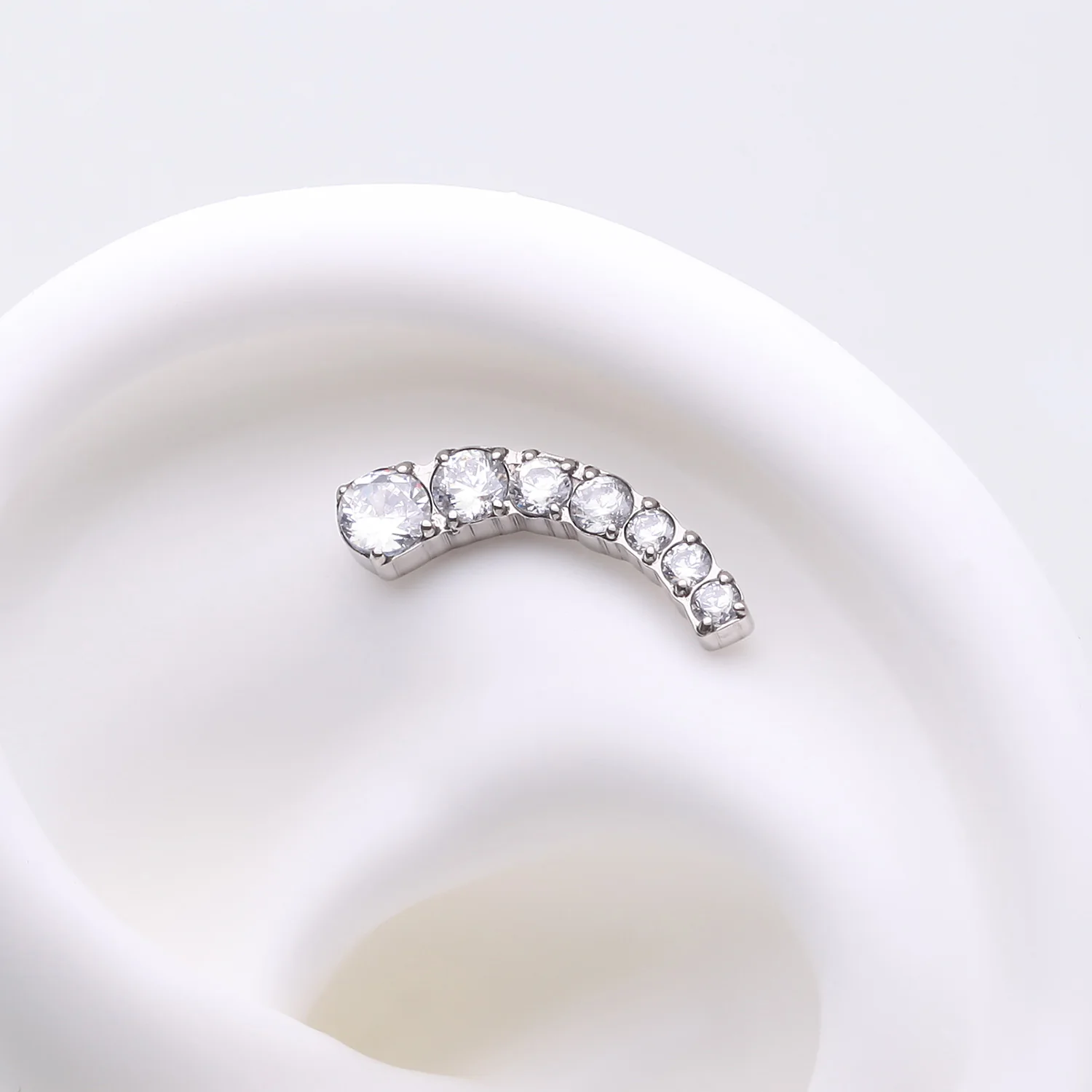 Implant Grade Titanium OneFit Threadless Sparkle Journey Curve Essence Top Part - Image 2