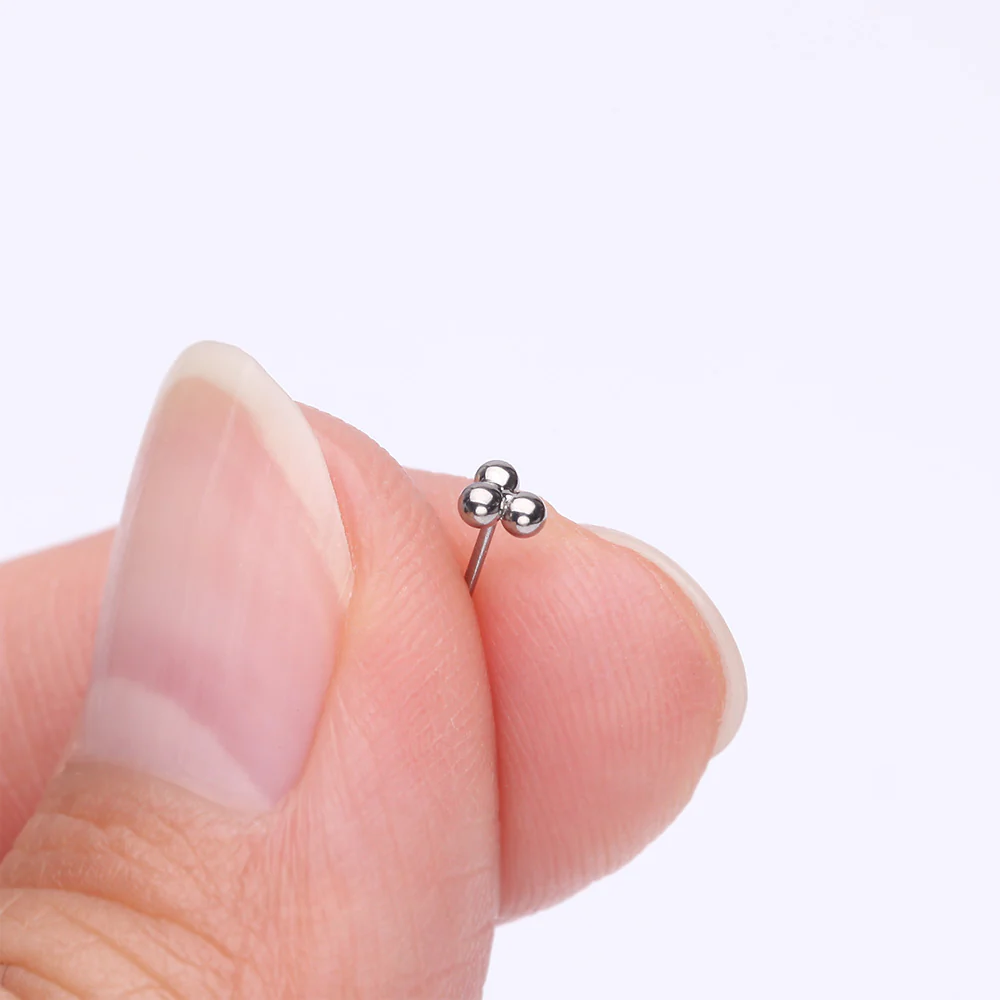 Implant Grade Titanium OneFit Threadless Trinity Bali Beads Top Part - Image 3