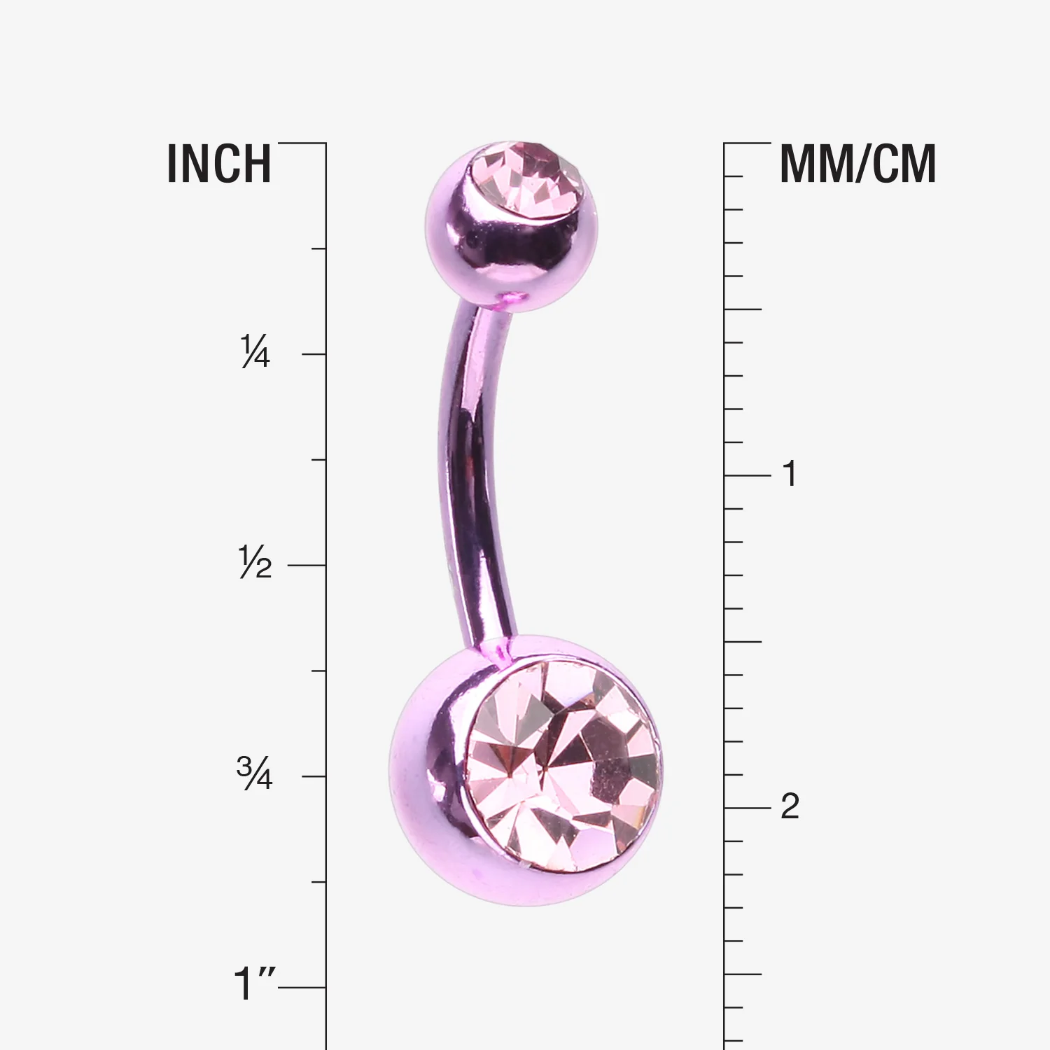 Jelly Belly Unity Gem Belly Button Ring - Image 2