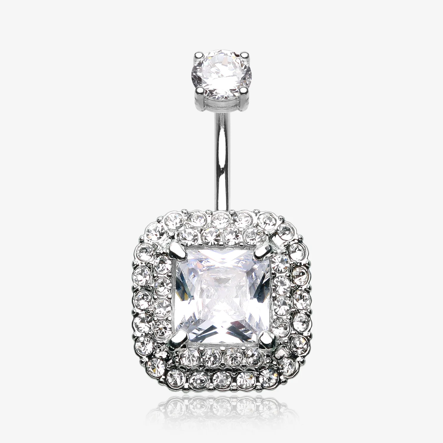Princess Magnificent Sparkle Belly Button Ring