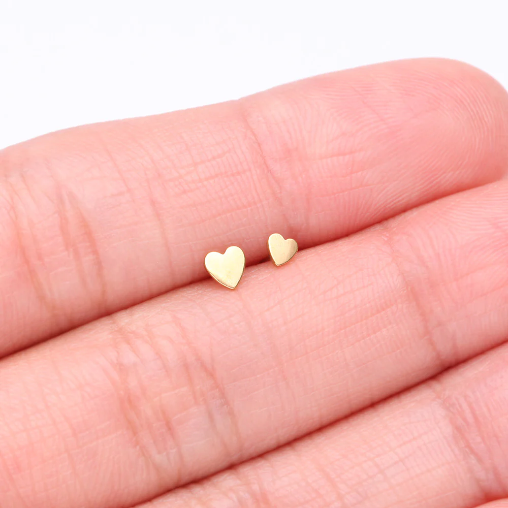 Pure24K Implant Grade Titanium OneFit Threadless Heart Top Part - Image 4