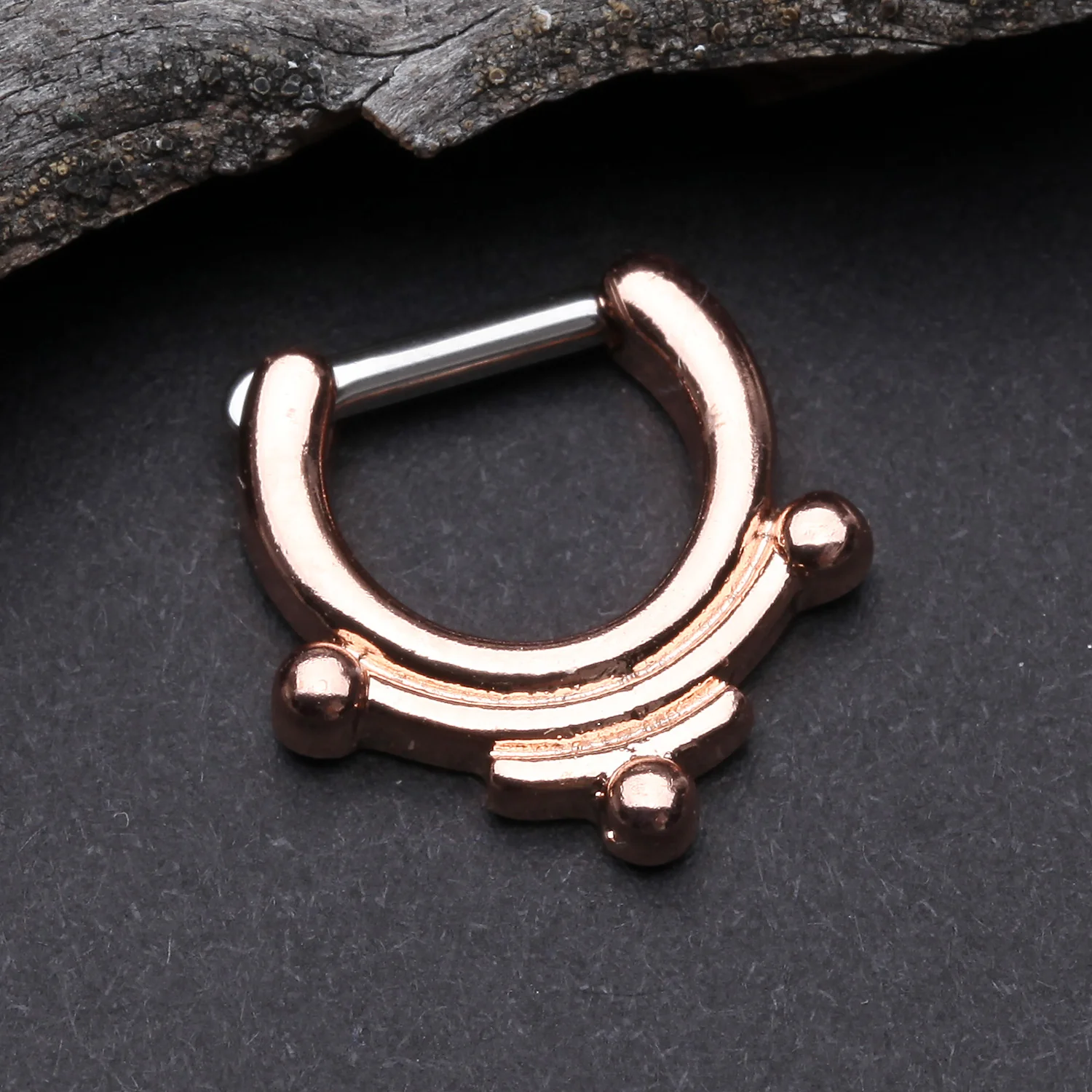 Rose Gold Ancient Goddess Clicker Ring - Image 2