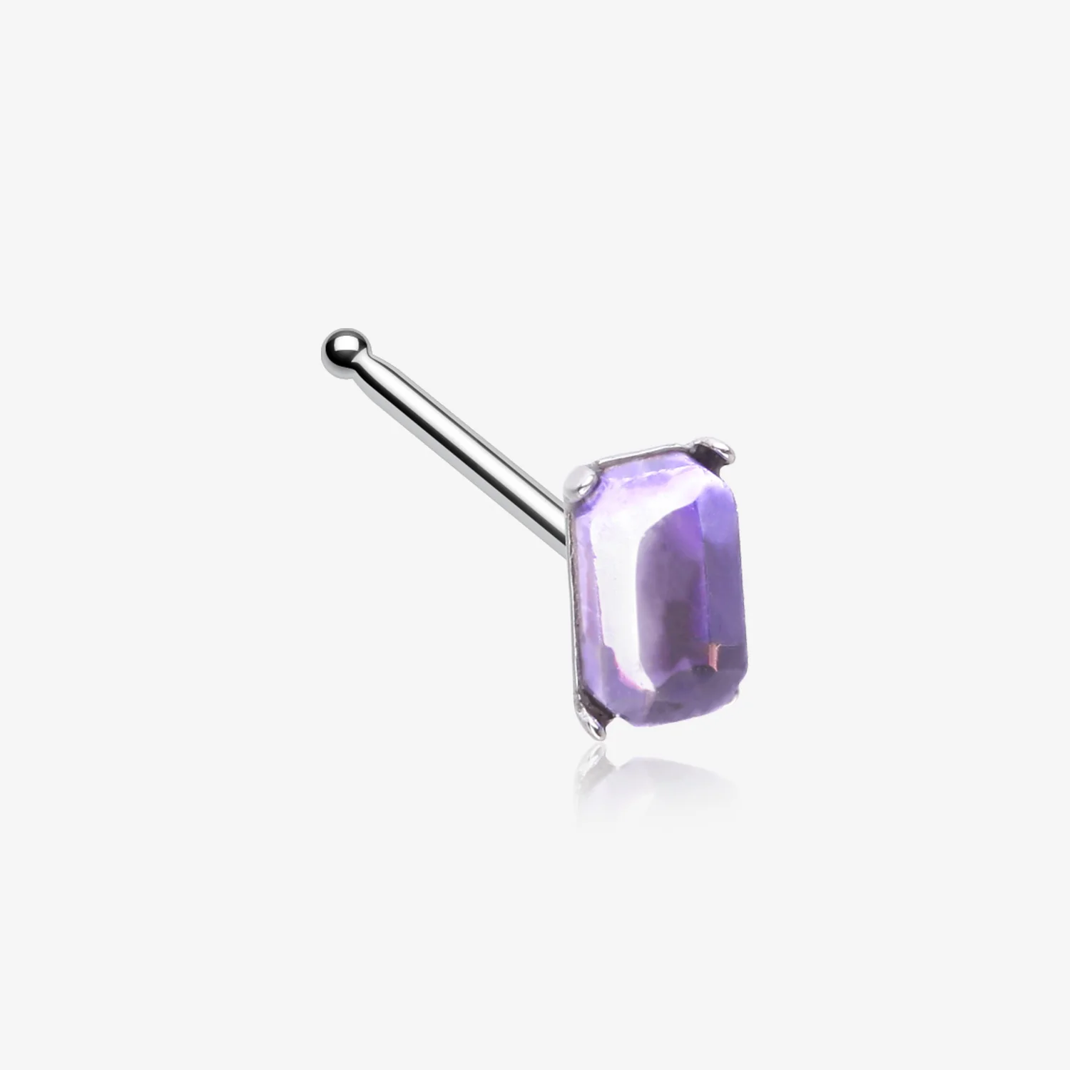 Sparkle Gem Cubic Nose Stud Ring