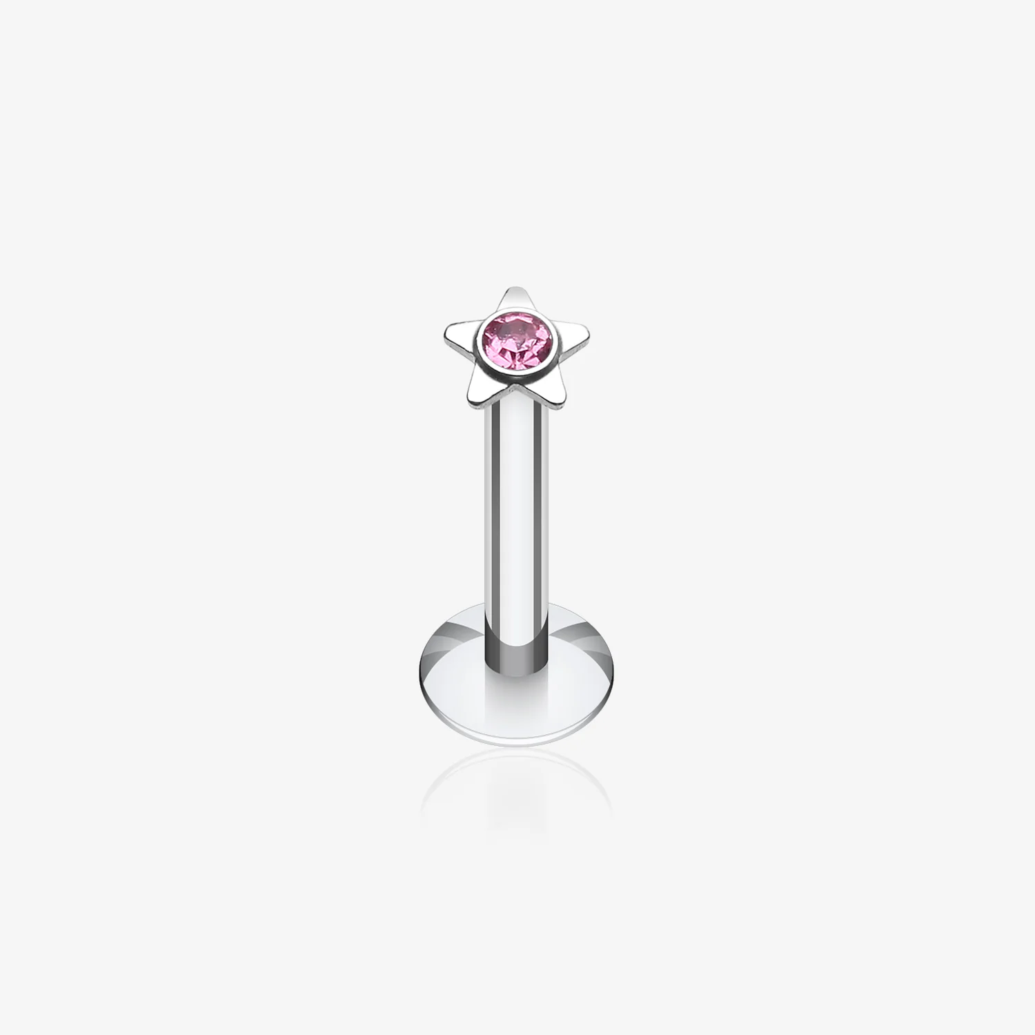 Sparkle Star Top Internally Threaded Labret