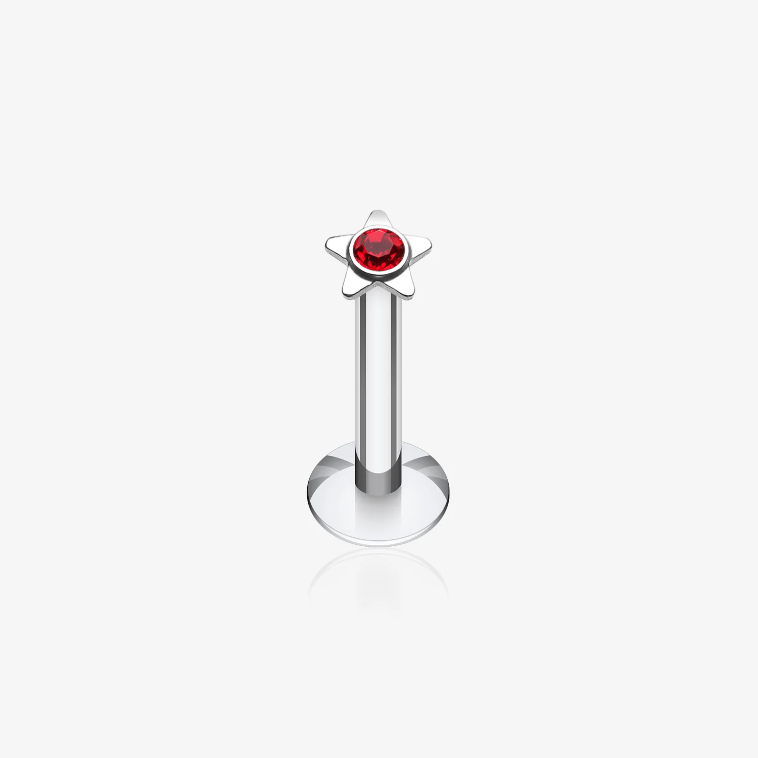 Sparkle Star Top Internally Threaded Labret